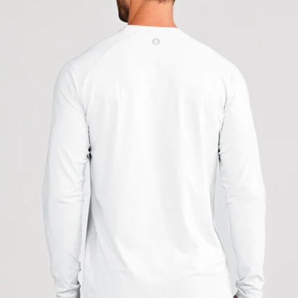 Tasc Carrollton Long Sleeve Fitness Shirt White - Picture 2 of 5